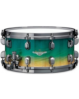 TAMA Starclassic Maple Snare Drum With Black Nickel Shell Hardware 14 x 6.5 in. Marine Shoreline Movingui Fade