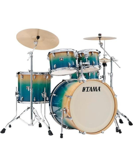 TAMA Superstar Classic 5-Piece Shell Pack With 22" Bass Drum Sapphire Fade Lacebark Pine