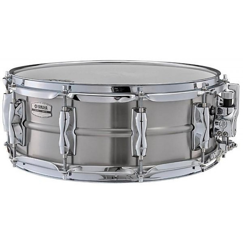 Yamaha Recording Custom stainless steel snare drum 14x5.5 inch for studio recording and live performance drum setup