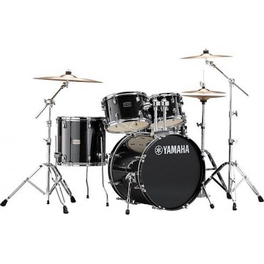 Yamaha Rydeen 5-Piece Shell Pack With 20" Bass Drum Black Glitter