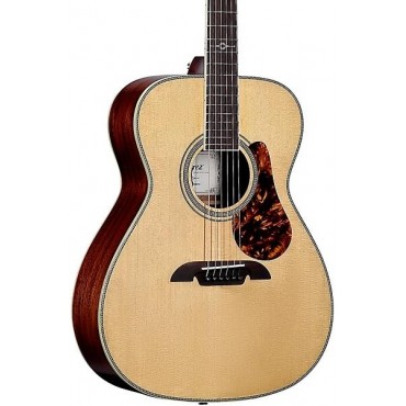 Alvarez MF60E Herringbone Folk-OM Acoustic-Electric Guitar Natural