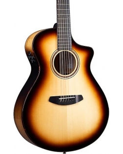 Breedlove Artista Pro European Spruce-Myrtlewood 12-String Cutaway Concert Acoustic-Electric Guitar Burnt Amber