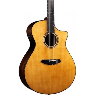 Breedlove Organic Performer Pro CE Spruce-African Mahogany Concerto Acoustic-Electric Guitar Natural