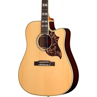 Epiphone Inspired by Gibson Custom Hummingbird Deluxe EC Acoustic-Electric Guitar Natural