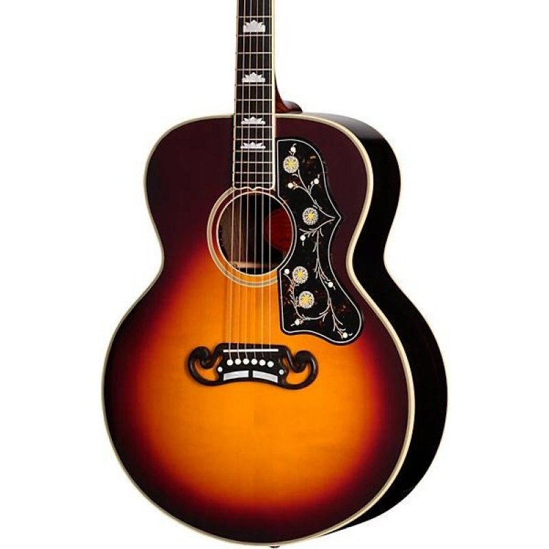 Epiphone Inspired by Gibson Custom Pre-War SJ-200 Rosewood reissue acoustic-electric guitar Vintage Sunburst finish rich tone smooth playability