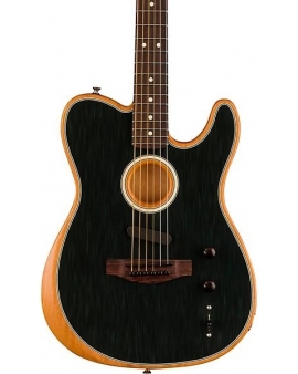 Fender Acoustasonic Player Telecaster Acoustic-Electric Guitar Brushed Black