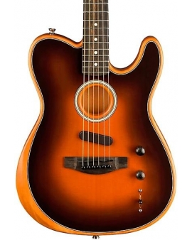 Fender American Acoustasonic Telecaster Ebony Fingerboard Acoustic-Electric Guitar Sunburst