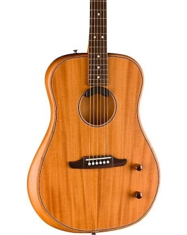 Fender Highway Dreadnought All-Mahogany Acoustic-Electric Guitar Natural