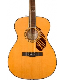 Fender Paramount PO-220E Orchestra Acoustic-Electric Guitar Natural