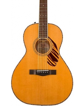 Fender Paramount PS-220E Parlor Acoustic-Electric Guitar Natural