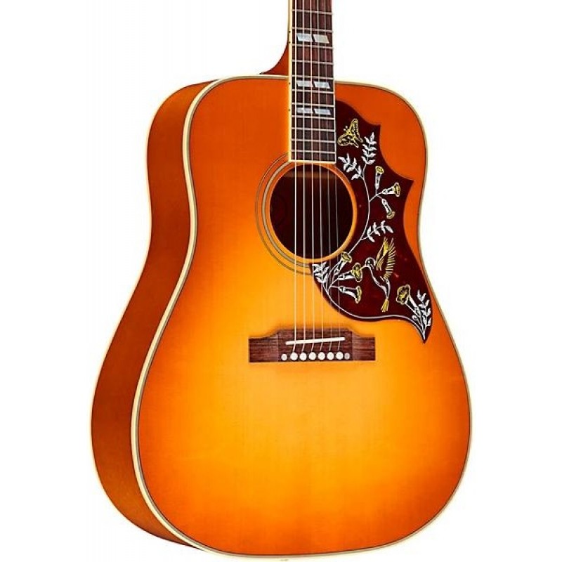 Gibson Hummingbird Original acoustic electric guitar Heritage Cherry Sunburst spruce top mahogany body square shoulder design