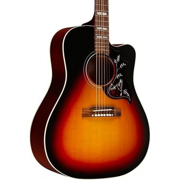 Gibson Hummingbird Studio EC Acoustic-Electric Guitar Tri-Burst Satin