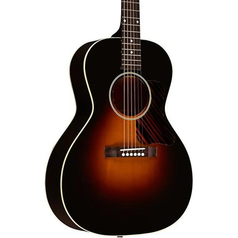 Gibson L-00 Original acoustic electric guitar Vintage Sunburst solid mahogany body spruce top round shoulder design