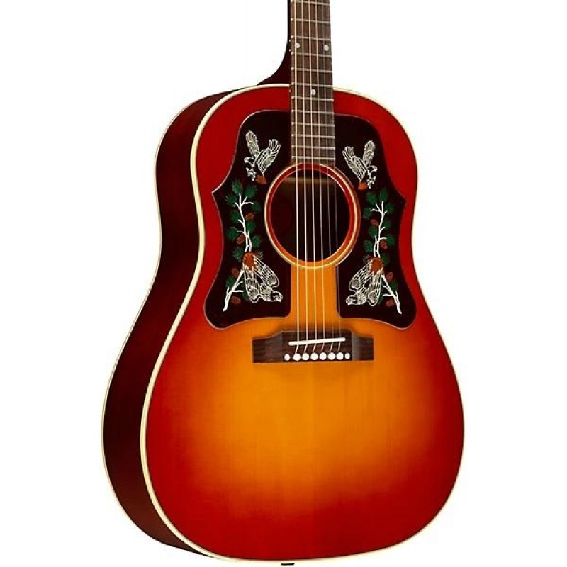 Gibson Margo Price J-45 acoustic-electric guitar Heritage Cherry Sunburst showing body neck and pickups