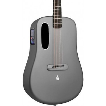 LAVA MUSIC LAVA ME 4 Carbon Fiber 38" Acoustic-Electric Guitar With Airflow Bag Space Grey