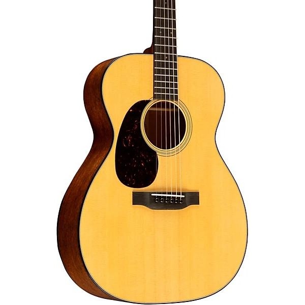 Martin 000-18 Standard Auditorium Left-Handed Acoustic Guitar Natural