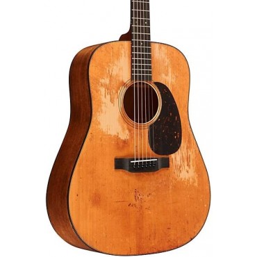 Martin 2024 D-18 Street Legend Acoustic Guitar Aged Natural