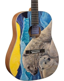 Martin Biosphere III Dreadnought Acoustic Guitar Polar Bear