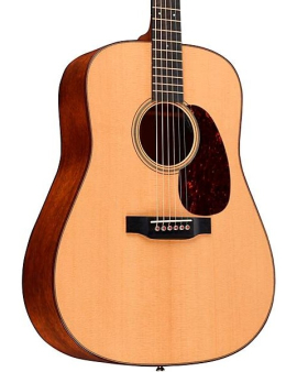 Martin D-18E Modern Deluxe Dreadnought Acoustic-Electric Guitar Natural