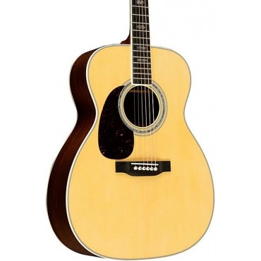 Martin J-40 Standard Jumbo Left-Handed Acoustic Guitar Natural