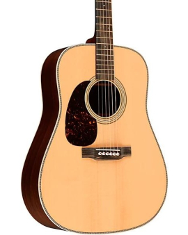Martin Left-Handed D-28 Modern Deluxe Acoustic Guitar Natural Natural