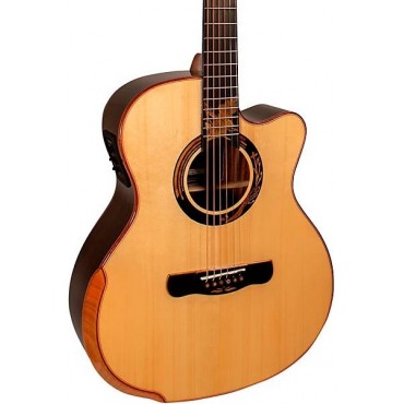 Merida Spring Four Seasons Series Grand Auditorium Acoustic-Electric Guitar Natural