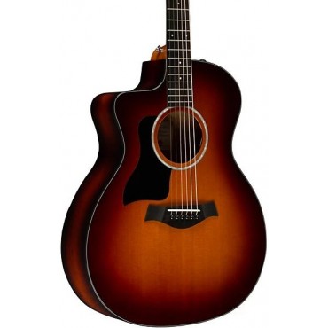 Taylor 214ce-K Plus Grand Auditorium Left-Handed Acoustic-Electric Guitar Shaded Edge Burst