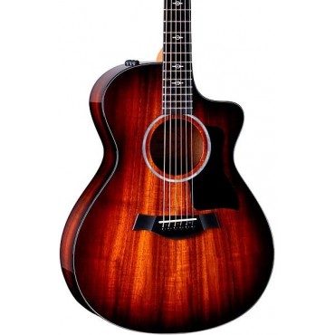 Taylor 222ce-K Deluxe Grand Concert Acoustic-Electric Guitar Shaded Edge Burst
