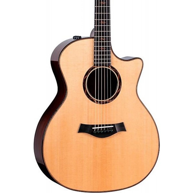 Taylor Custom Grand Auditorium Torrefied Sitka Spruce Katalox acoustic electric guitar Natural finish ES2 rich balanced tone