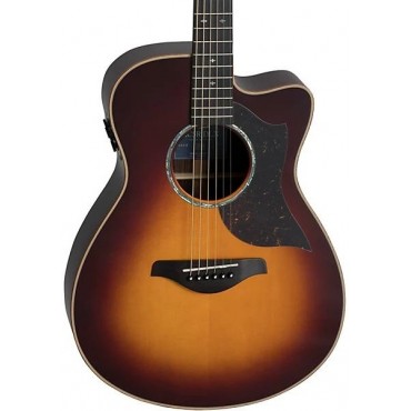 Yamaha AC5R DLX Concert Acoustic-Electric Guitar Brown Sunburst