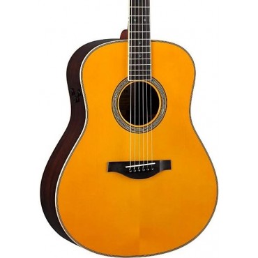 Yamaha LL-TA TransAcoustic Jumbo Concert Acoustic-Electric Guitar Vintage Natural