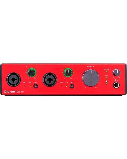 Focusrite Clarett Plus 2Pre USB Audio Interface Focusrite Clarett Plus 2Pre USB Audio Interface