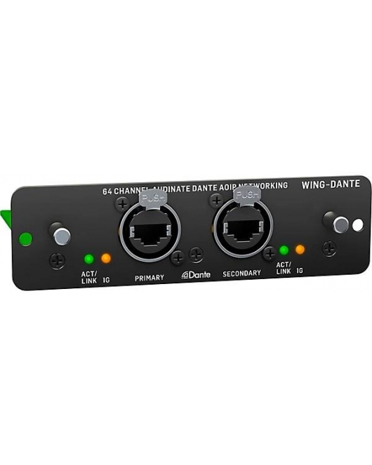 Behringer WING-DANTE 64-Channel Dante Expansion Card Behringer WING-DANTE 64-Channel Dante Expansion Card