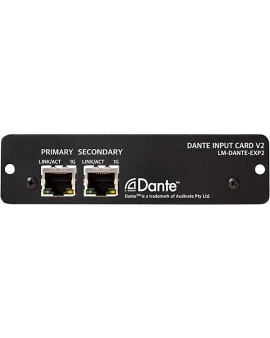 Livemix LM-DANTE-EXP2 DANTE INPUT Option Card