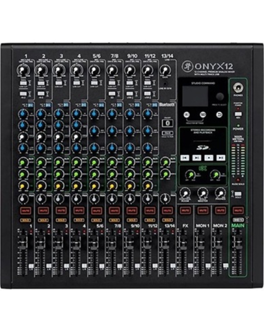 Mackie Onyx12 12-Channel Analog Mixer Mackie Onyx12 12-Channel Analog Mixer