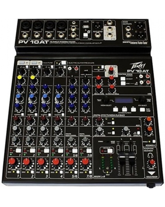 Peavey PV 10 AT Mixer with Autotune Peavey PV 10 AT Mixer with Autotune