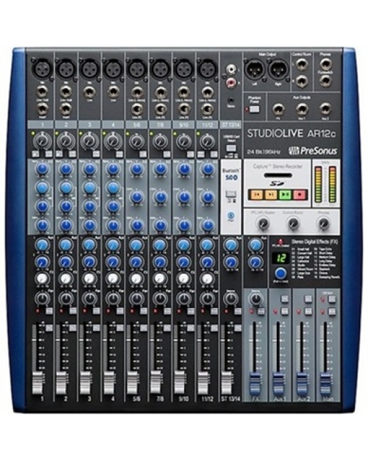 PreSonus StudioLive AR12c 12 Channel Hybrid Mixer PreSonus StudioLive AR12c 12 Channel Hybrid Mixer