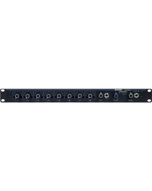 Shure SCM800 8 Channel Microphone Mixer