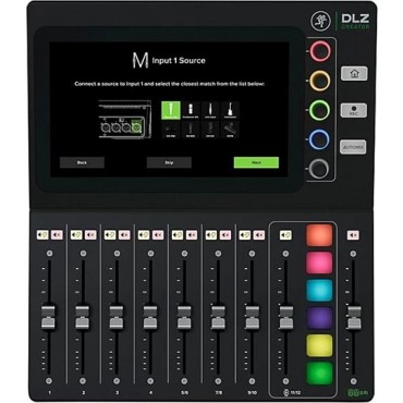 Mackie DLZ Creator Adaptive Digital Mixer for Podcasting and Streaming