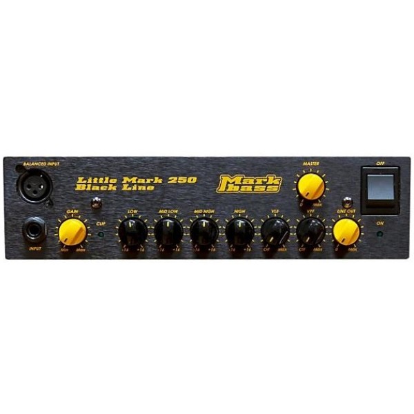 Markbass Blackline Little Mark 250 250W Bass Amp Head Black