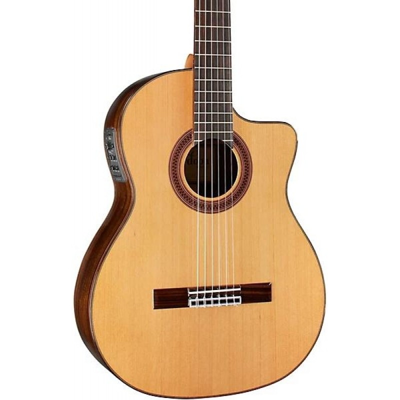 Cordoba C7-CE CD natural classical nylon acoustic-electric guitar ideal for students performers and professional musicians