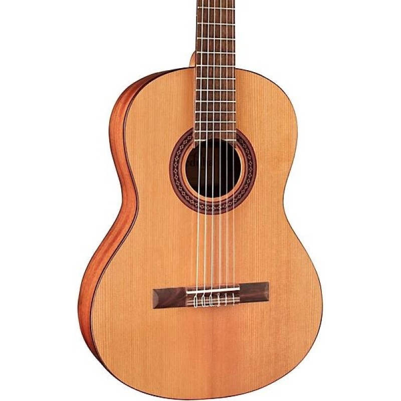 Cordoba Cadete 34 Size Acoustic Nylon String Classical Guitar Natural full body showing neck and headstock