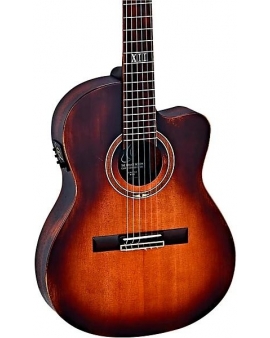 Ortega DSSUITE-C/E Nylon Acoustic-Electric Guitar Tobacco Brown Sunburst