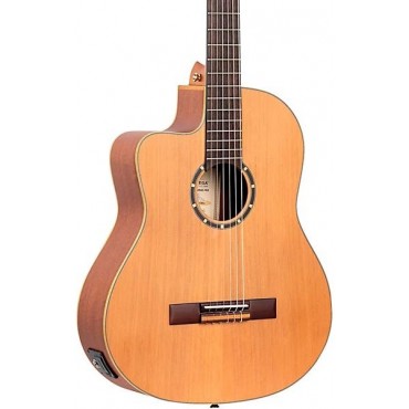 Ortega Family Series Pro RCE131SN-L Acoustic Electric Slim Neck Classical Guitar Natural Matte