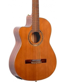 Ortega Performer Series RCE159MN-L Acoustic Electric Left-Handed Classical Guitar Natural