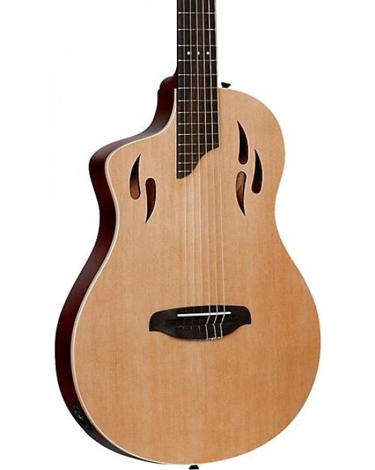 Ortega TourPlayer Left Handed Nylon Guitar Natural Ortega TourPlayer Left Handed Nylon Guitar Natural