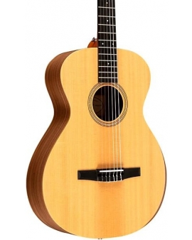 Taylor Academy 12e-N Grand Concert Nylon-String Left-Handed Acoustic-Electric Guitar Natural
