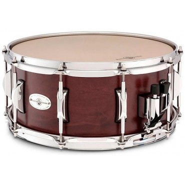 Black Swamp Percussion Concert Maple Shell Snare Drum Cherry Rosewood 14 x 6.5 in.