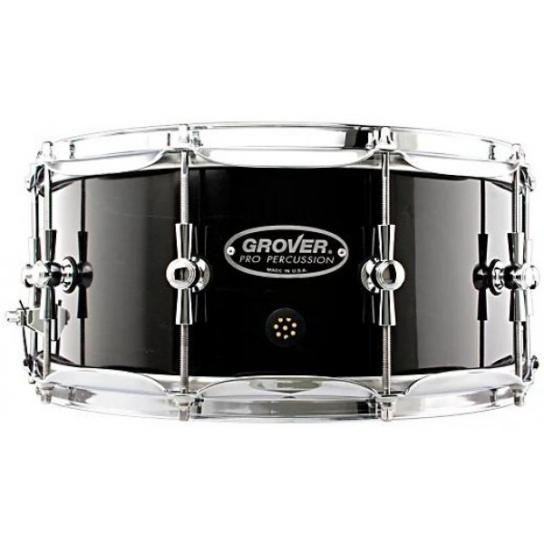 Grover Pro GSX Concert Snare Drum Charcoal Ebony 14 x 6.5 in.