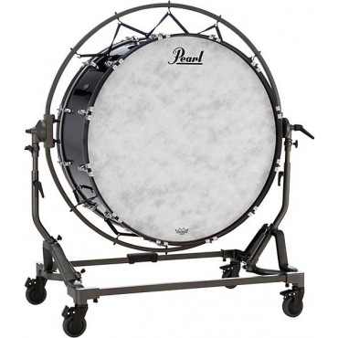 Pearl Concert Bass Drum with Suspension Stand 36 x 16 in. Midnight Black